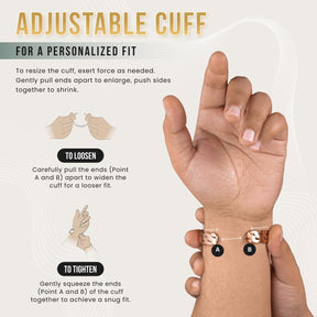 Magnetic Bracelet Rugged Twist Copper Magnetic Therapy Bracelet Bangle MagnetRX