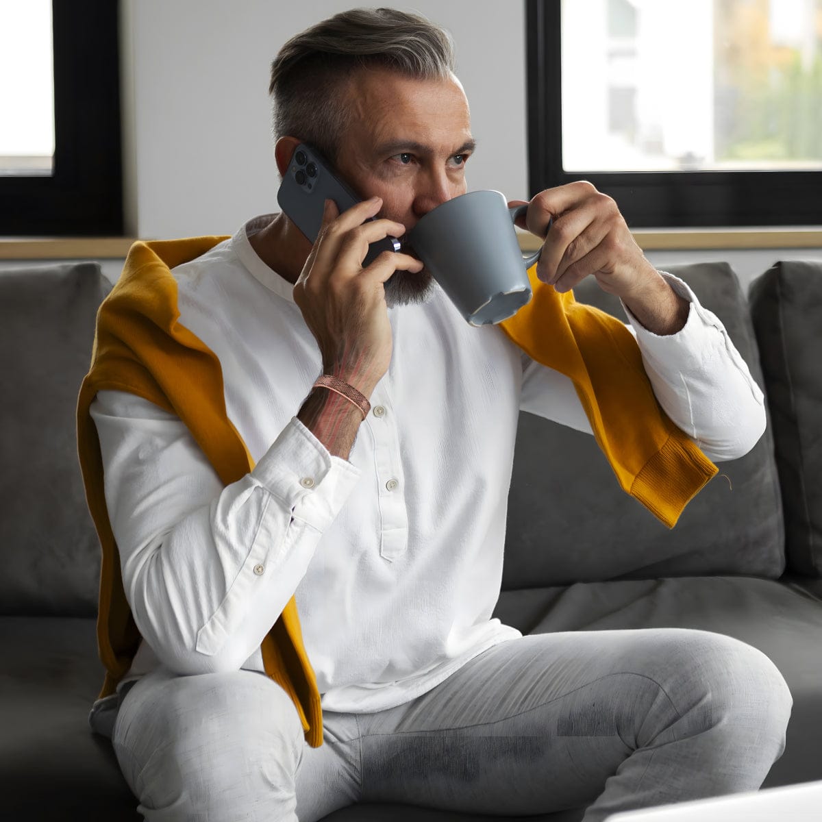 Magnetic Bracelet Stamped Celtic Mist Magnetic Copper Bracelet Cuff for Men MagnetRX