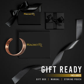 Magnetic Bracelet Stamped Celtic Mist Magnetic Copper Bracelet Cuff for Men MagnetRX
