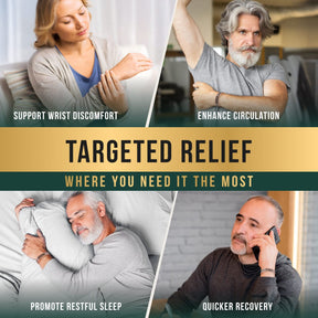 Magnetic Bracelet Stamped Irish Tree Magnetic Copper Bracelet Cuff for Men MagnetRX