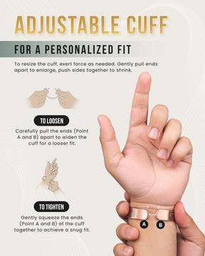 Magnetic Bracelet Stamped Viking Magnetic Copper Bracelet Cuff for Men MagnetRX