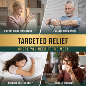 Magnetic Bracelet Twisted Cable Magnetic Bracelet Cuff (Gunmetal) MagnetRX