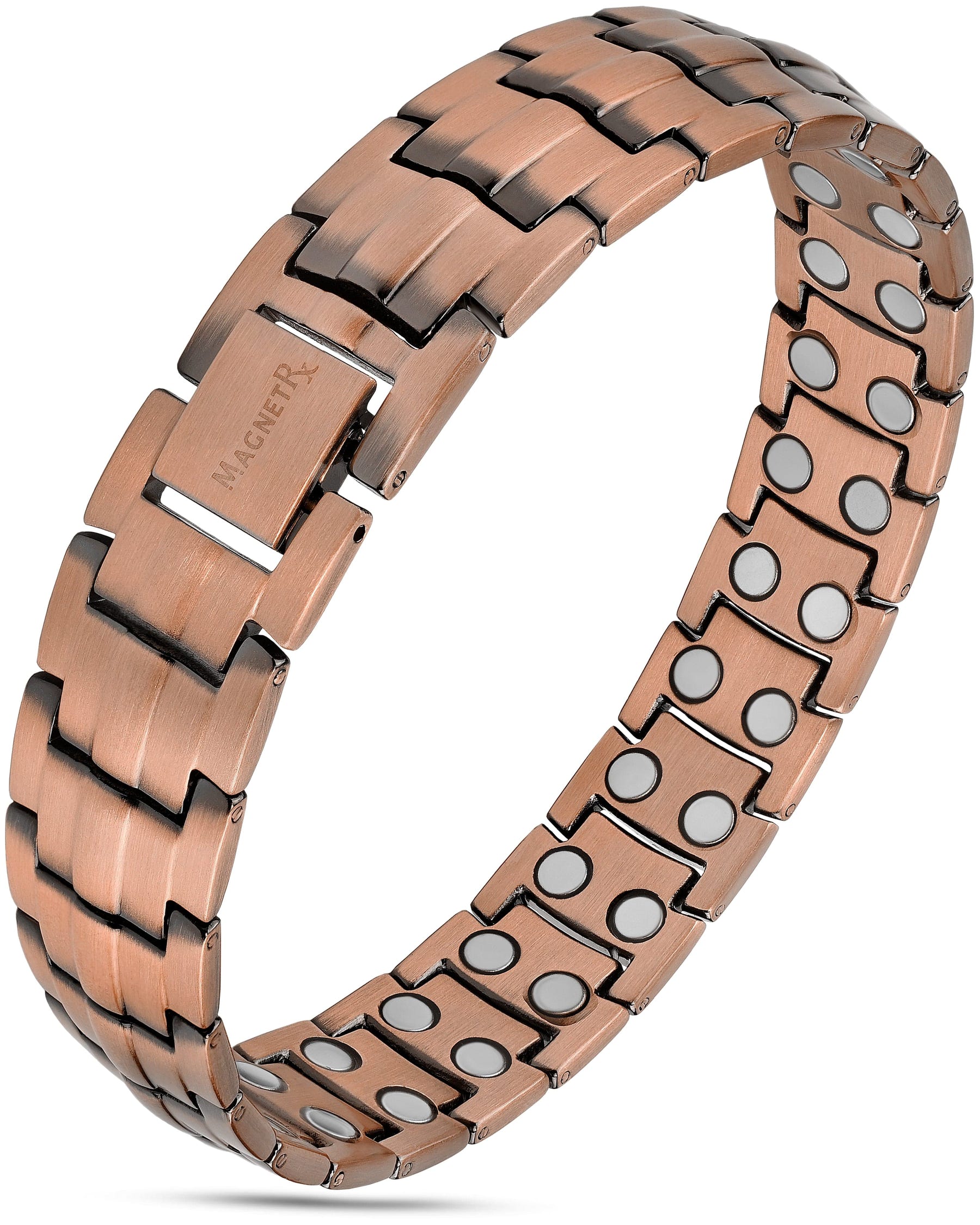 Magnetic Bracelet Ultra Strength Pure Copper Magnetic Therapy Bracelet (Classic) MagnetRX