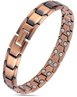 Ultra Strength Pure Copper Magnetic Therapy Bracelet (Leo)