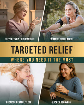 Magnetic Bracelet Women’s Floral Style Copper Magnetic Therapy Bracelet Bangle MagnetRX