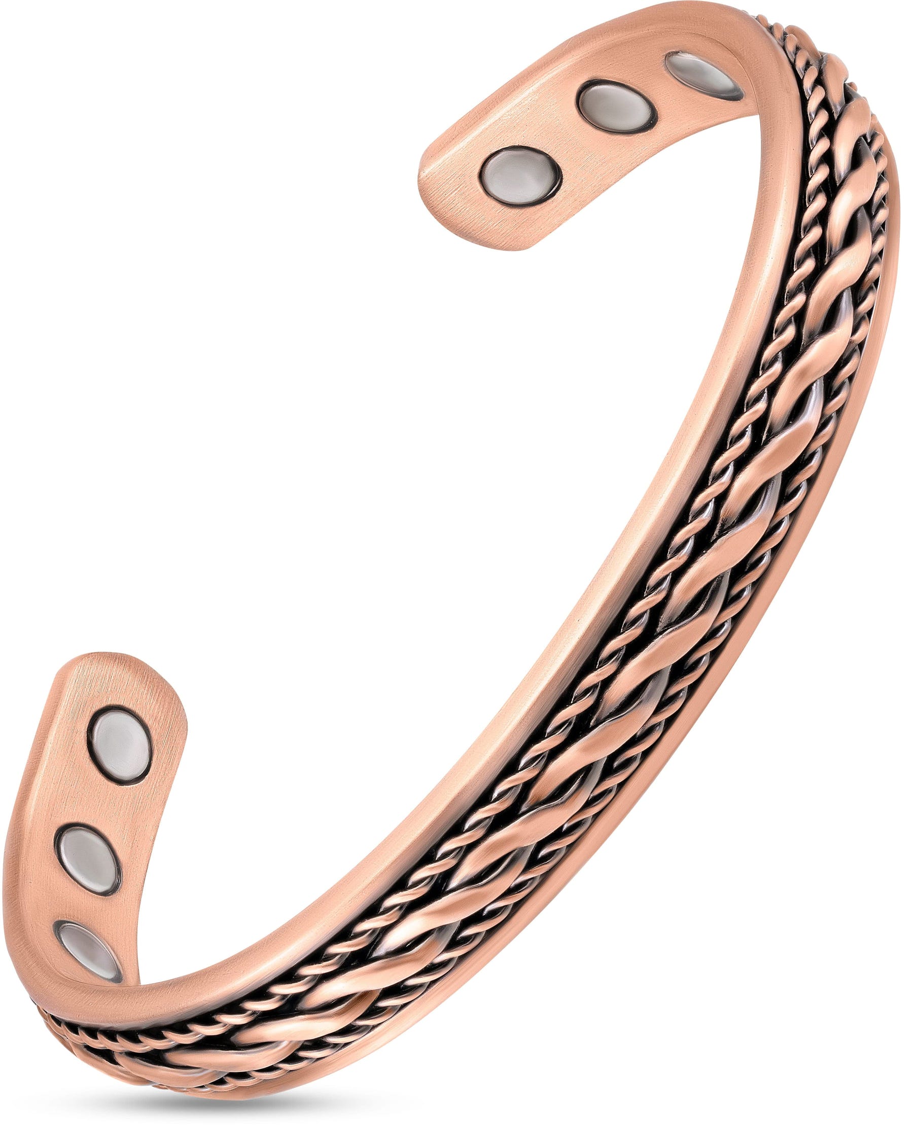Magnetic Bracelet Women’s Inlay Copper Wire Magnetic Therapy Bracelet Bangle MagnetRX