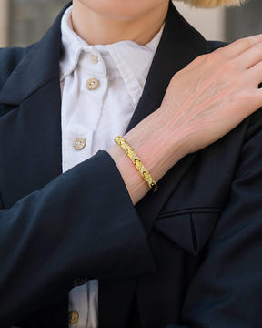 Magnetic Bracelet Women's Ultra Strength Magnetic Bracelet Crystal XO (Gold) MagnetRX