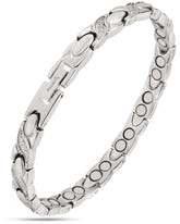Magnetic Bracelet Women's Ultra Strength Magnetic Bracelet Crystal XO (Silver) MagnetRX