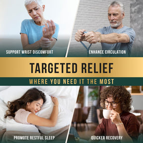 Magnetic Bracelet Woven Tri-Tone Magnetic Therapy Bracelet Cuff MagnetRX