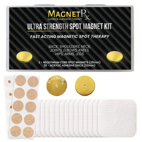 Magnetic Bundles Complete Spot Therapy Set – Small Patches & Large Spot Magnet Kit MagnetRX