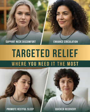 Magnetic Necklace Magnetic Hematite Necklace (6mm Faceted Beads) MagnetRX