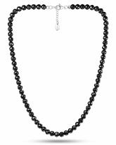 Magnetic Necklace Magnetic Hematite Necklace (6mm Faceted Beads) MagnetRX