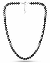 Magnetic Necklace Magnetic Hematite Necklace (6mm Round Beads) MagnetRX