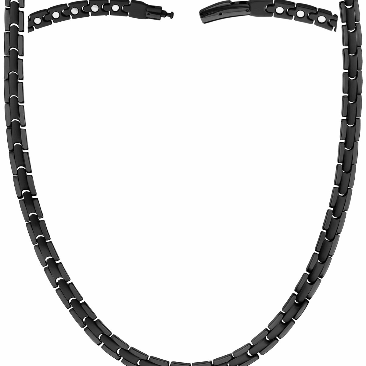 Black Titanium Magnetic Necklace | MagnetRX