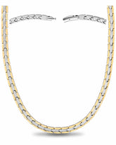Magnetic Necklace Powerful Silver & Gold Titanium Magnetic Therapy Necklace MagnetRX