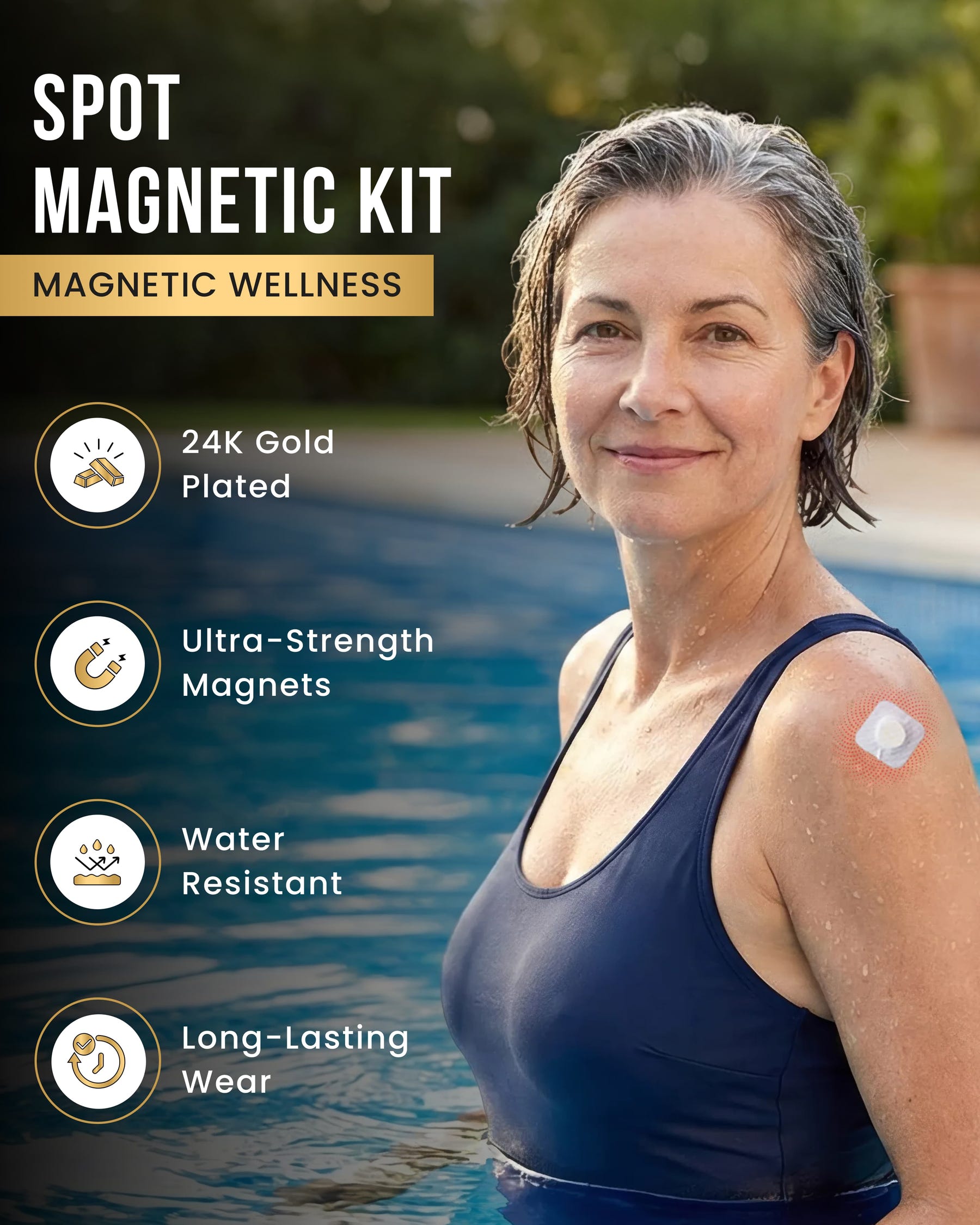 Magnetic Patch Magnetic Therapy Spot Magnet Kit MagnetRX