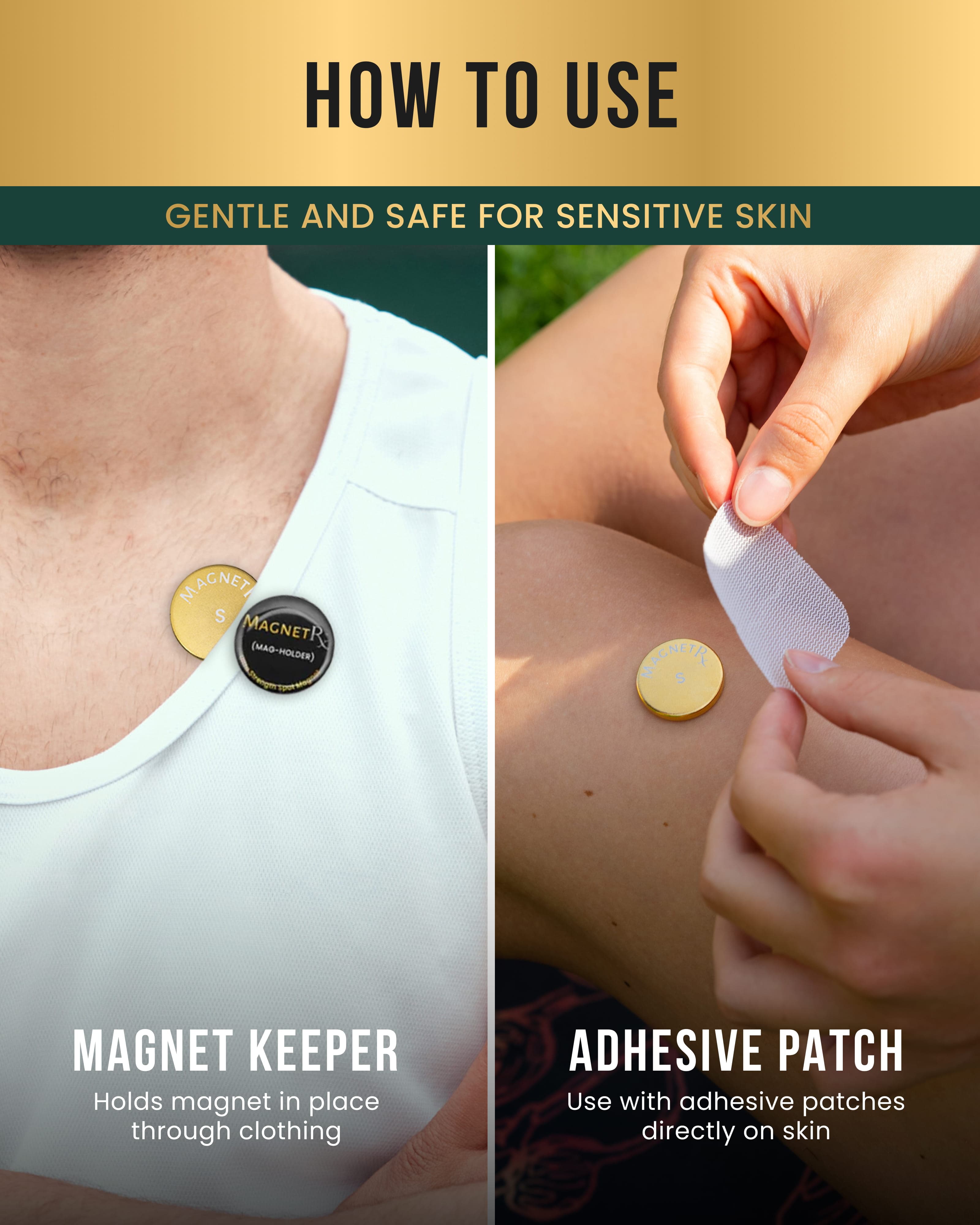 MAGNET Rx 磁気療法用磁石 6個セット 強力磁石 専用ケース付 Magnetic Therapy Spot Magnet Kit | MagnetRX
