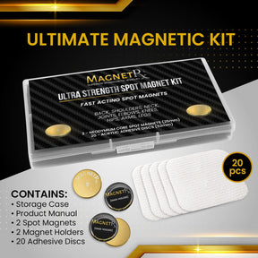 Magnetic Patch Magnetic Therapy Spot Magnet Kit MagnetRX