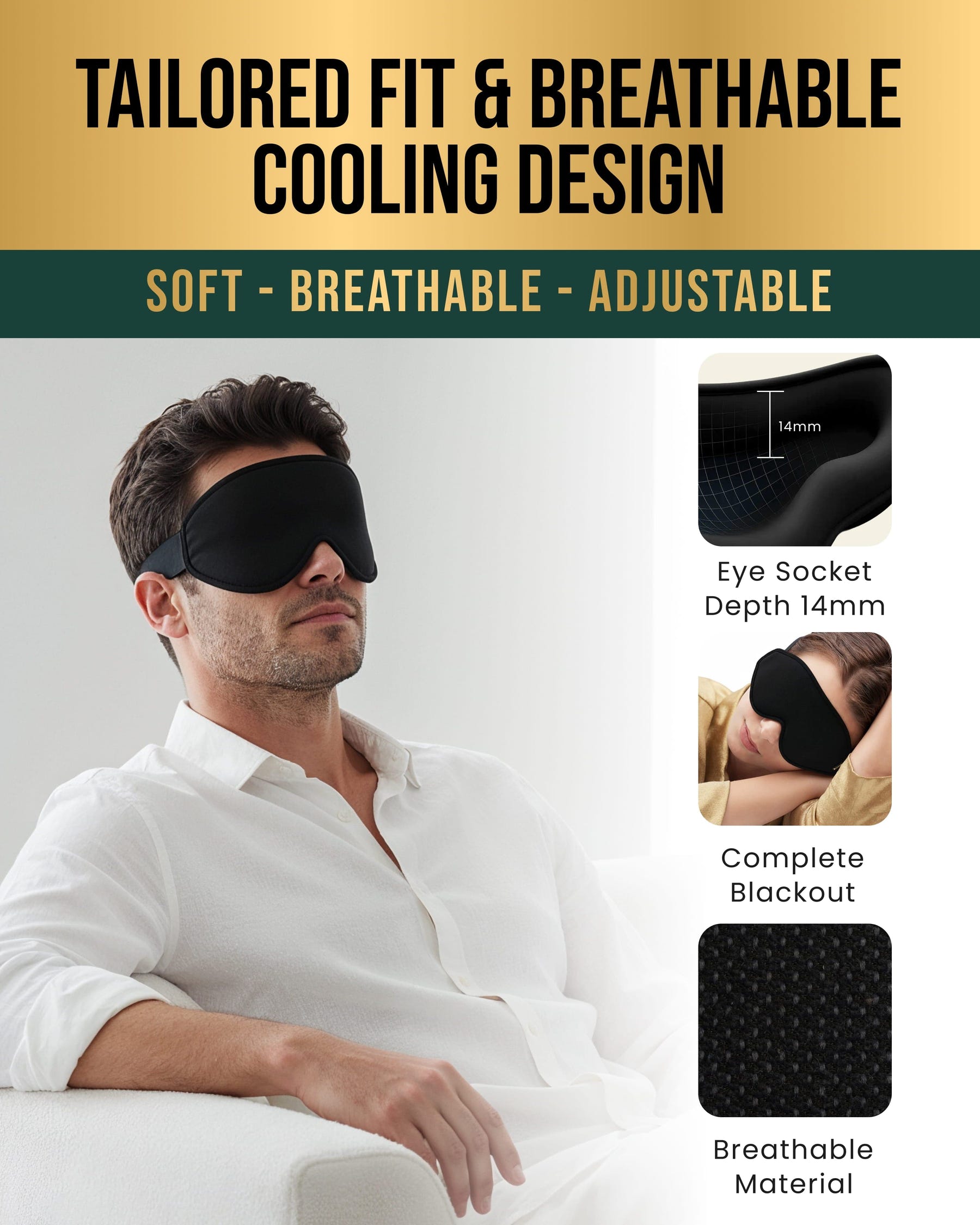 Magnetic Sleep Mask Magnetic Sleep Mask MagnetRX