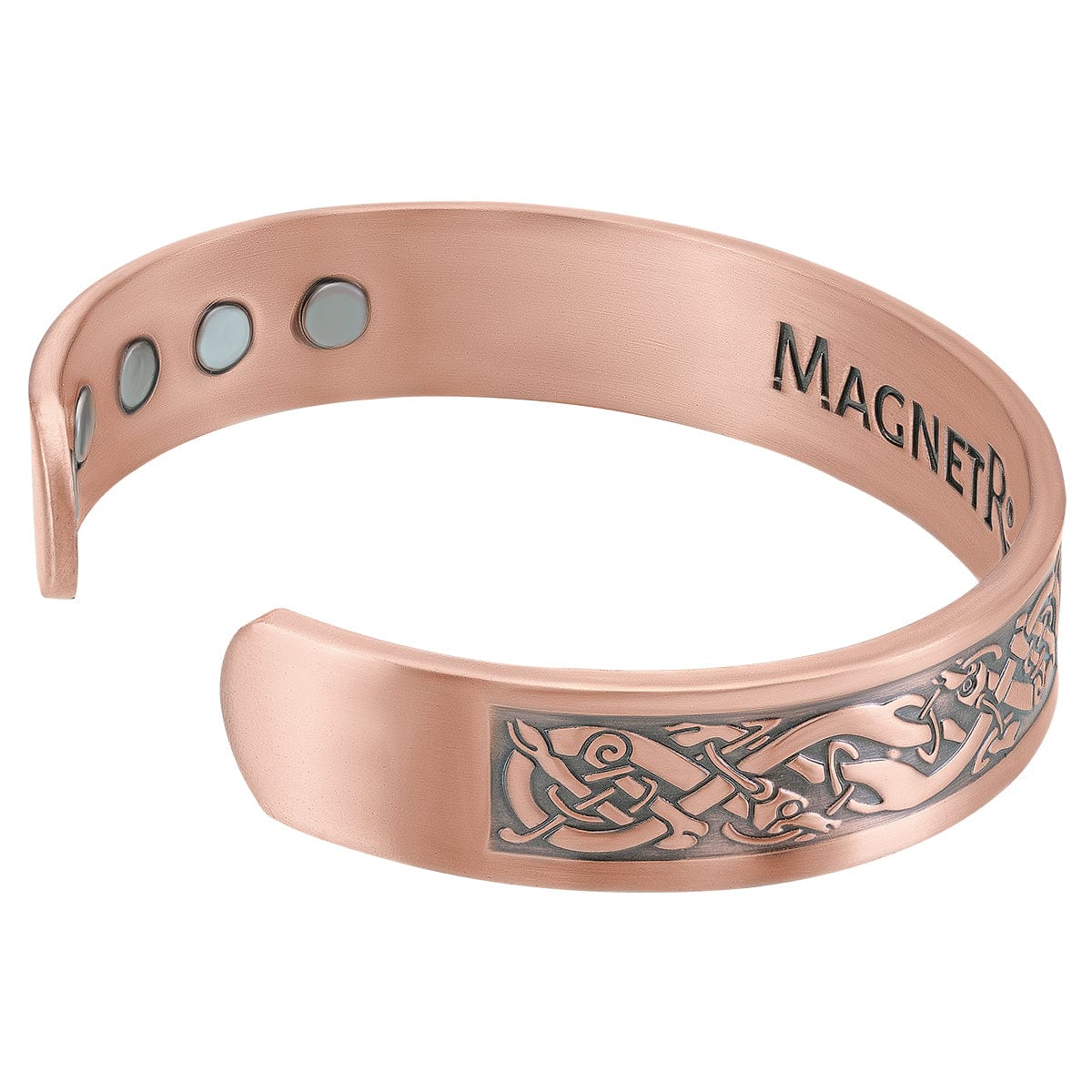 4in1 12 Bio Pure Solid Copper Magnetic Bracelet Bangle Men Women Vishachi | Magnetic  Jewelry Store. Copper/Titanium