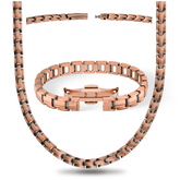 Magnetic Women’s Copper Power Set – EllipseMAX Bracelet + Necklace MagnetRX
