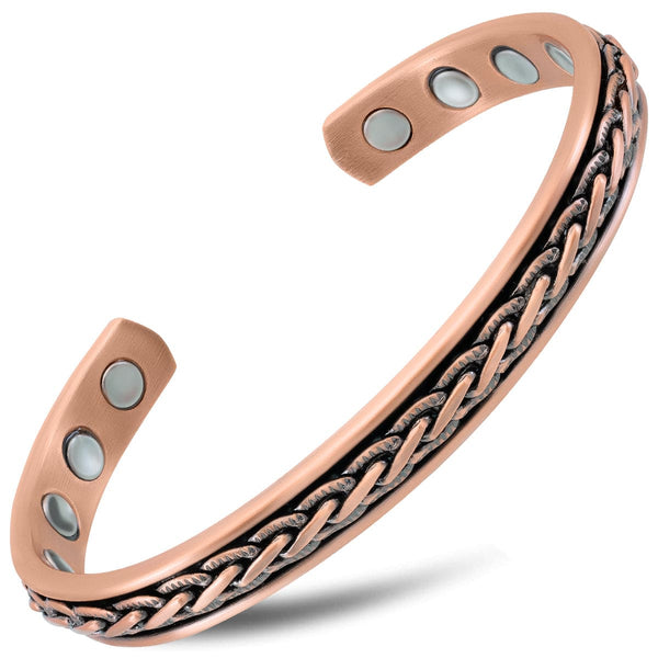 Pure Copper Magnetic Therapy Bracelet -Link Design -A Better – A Better  Marketplace