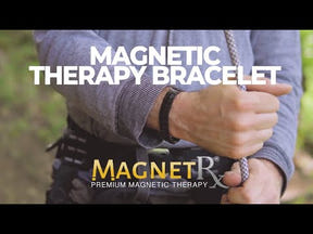 Ultra Strength Magnetic Therapy Bracelet Gunmetal Gray Classic