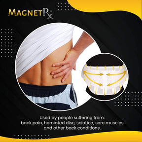 Ultra Strength Magnetic Therapy Back Brace