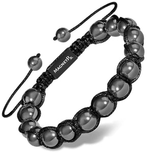 High Power Magnetic Hematite Bracelet Bali Style