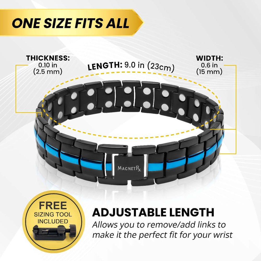 Therapy Thin Blue Line Bracelet for Men