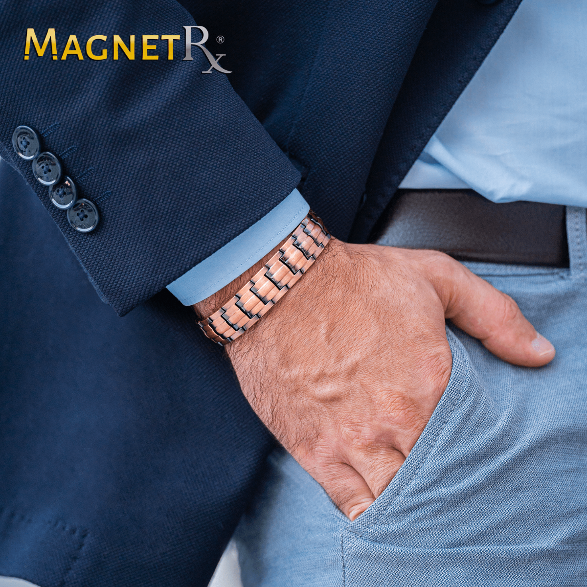 Ultra Strength Pure Copper Magnetic Therapy Bracelet Classic
