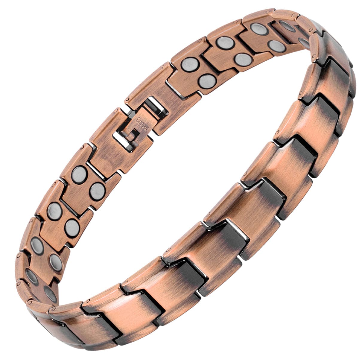 Ultra Strength Pure Copper Magnetic Therapy Bracelet (Leo)