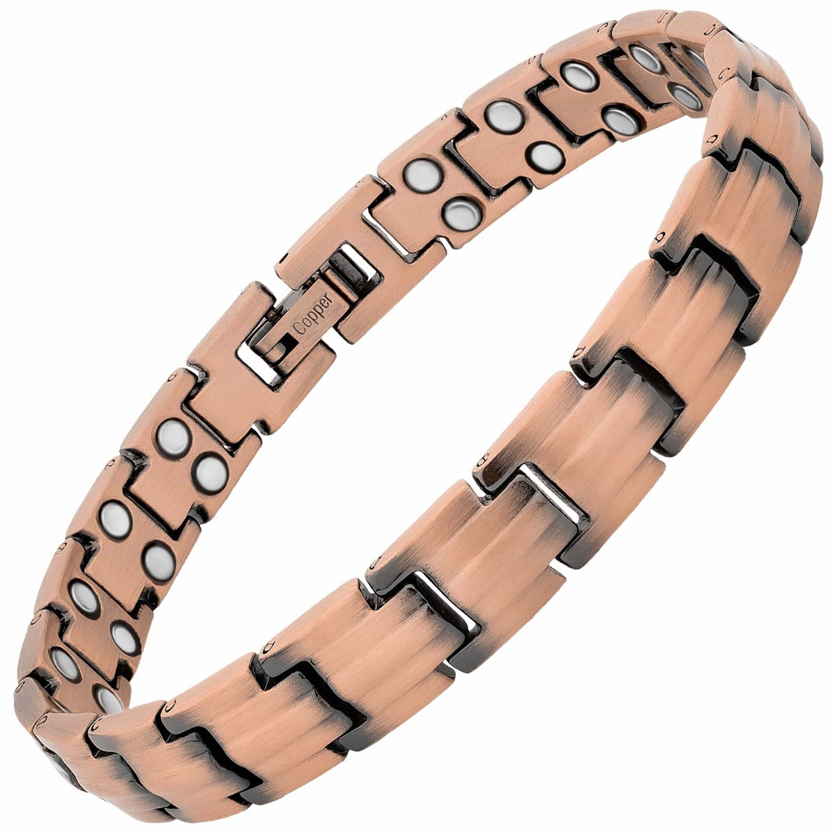 Ultimate Magnetic Therapy Bracelet - Arthritis Relief - Stay Active in  Black Gray