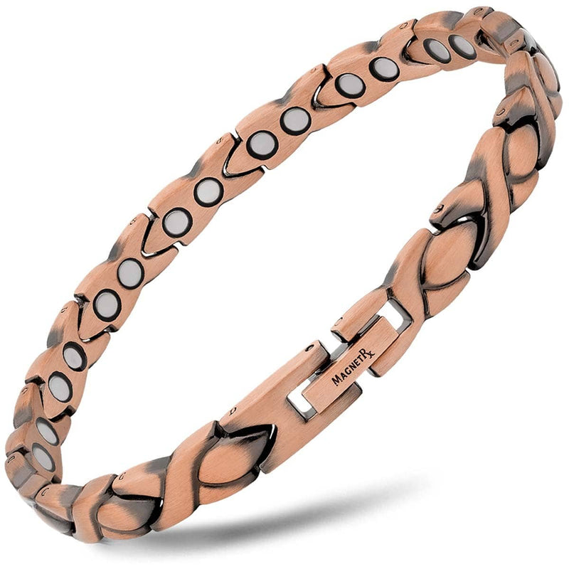 Women’s Ultra Strength Pure Copper Therapy Bracelet (XO)