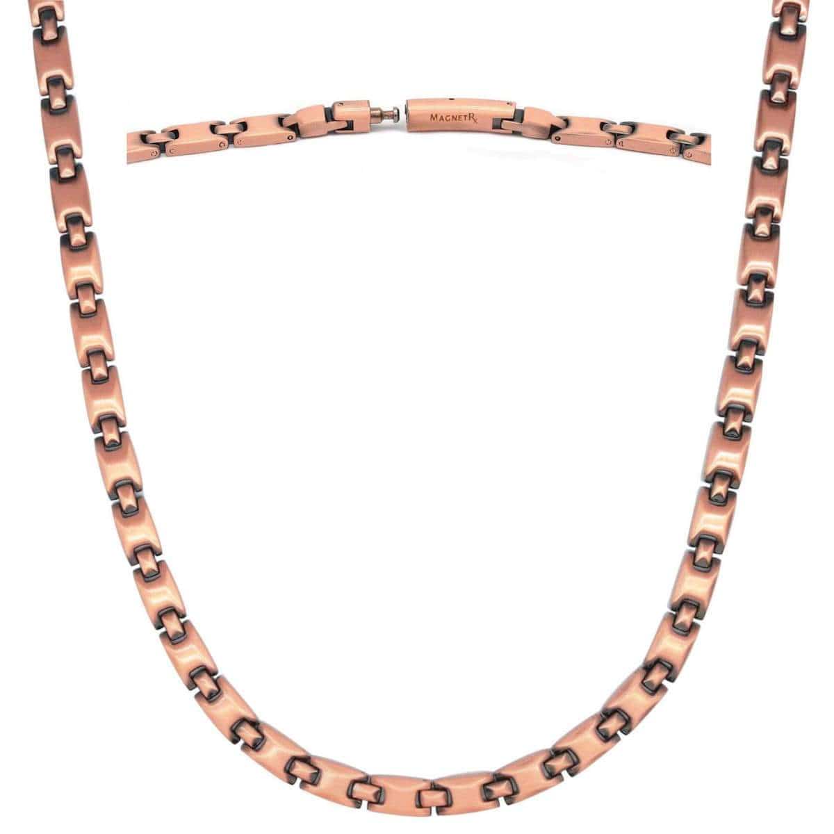 Copper Magnetic Therapy Necklace Lynx Chain