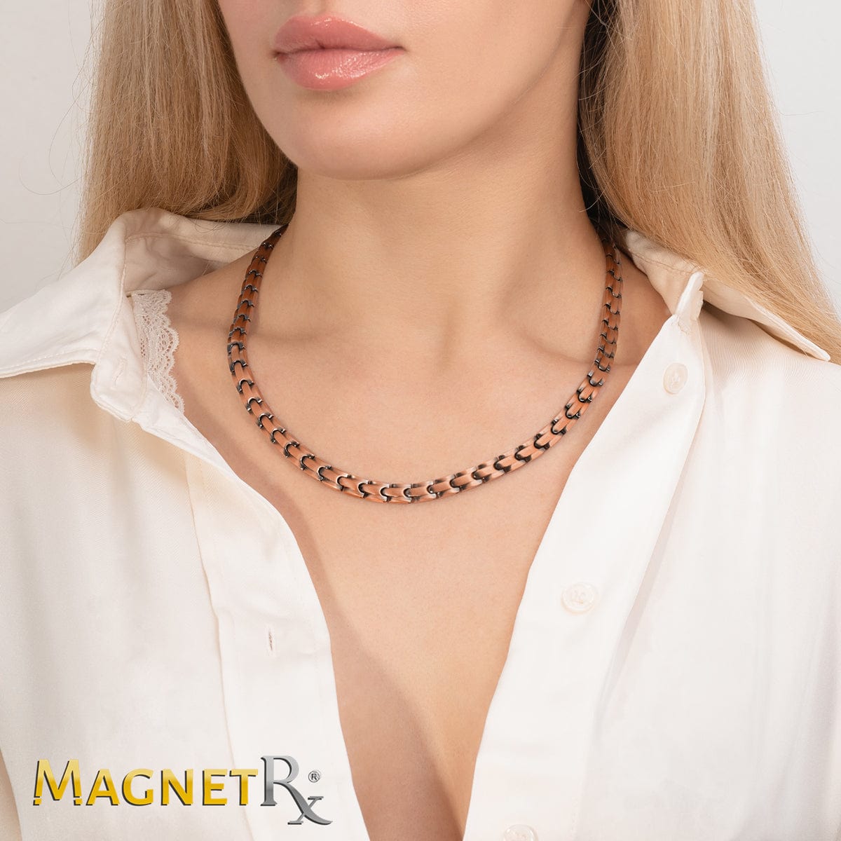 Copper Necklace Link 18