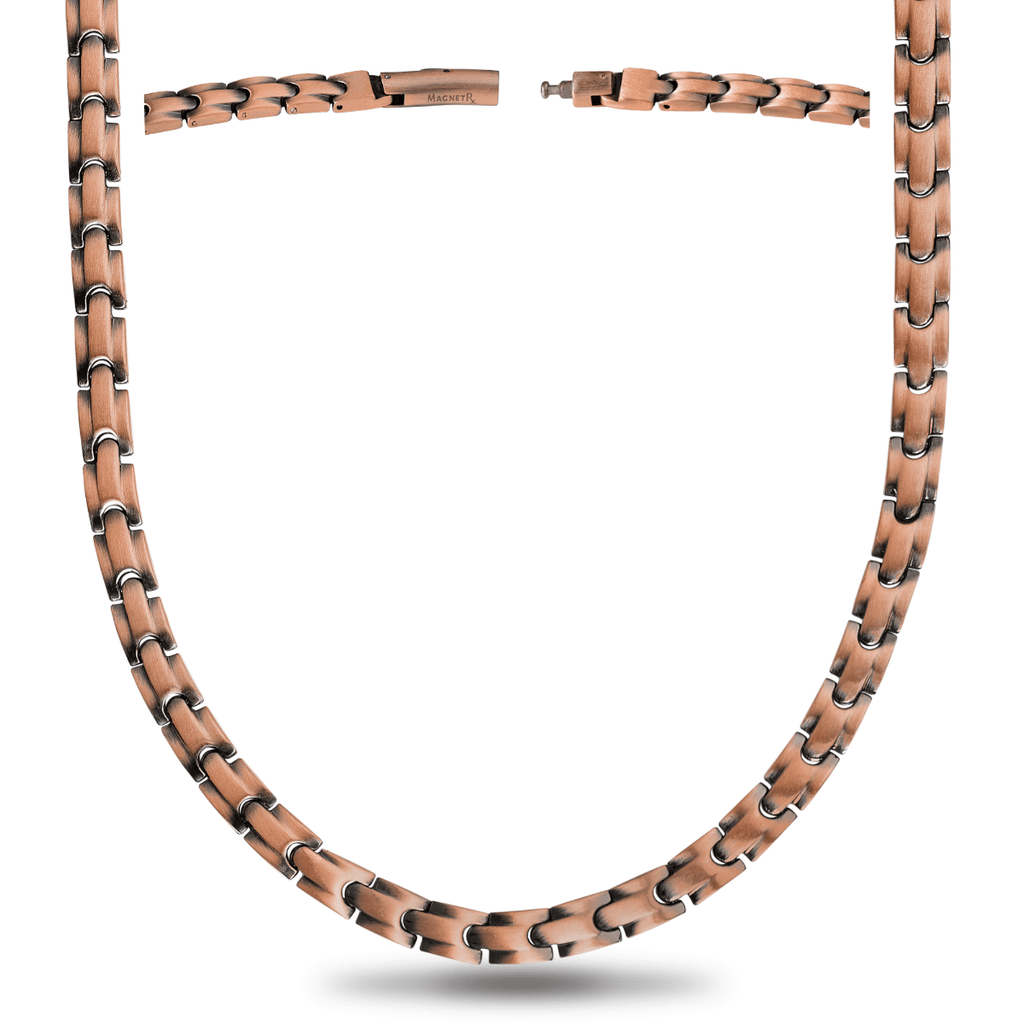 overvælde forene lukke Powerful Copper Magnetic Necklace Classic Chain | MagnetRX