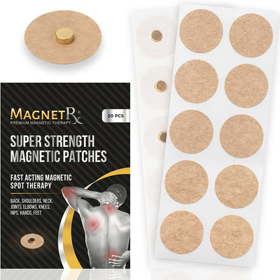 Magnetic Patches Spot Therapy Tape with Magnets (20 Pack)